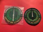 Sticker en een Badge van het Korps Commando Troepen, Ophalen of Verzenden, Landmacht, Nederland, Embleem of Badge