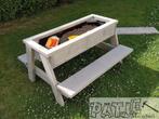 nieuw leuke stevige picknick zandtafel steigerhout, Ophalen of Verzenden, Nieuw