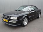 Audi Cabriolet 2.6 | LEDER | HARDTOP | (bj 1997, automaat), Auto's, Zwart, 4 stoelen, Leder, Bedrijf