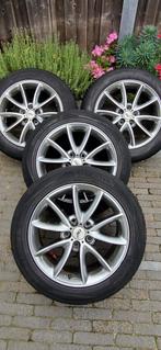 Winterbanden op velg Opel insignia,  225/50-17, Gebruikt, Banden en Velgen, 17 inch, Personenwagen