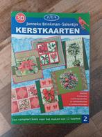 BOEK KERSTKAARTEN MAKEN, Ophalen of Verzenden, Zo goed als nieuw