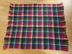 Vintage AaBe wollen plaid deken woondeken wol, Gebruikt, Ophalen of Verzenden