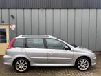 Peugeot 206 SW 1.6-16V Quiksilver NAP//AIRCO//QUICKSILVER//E, Auto's, Gebruikt, Zwart, 4 cilinders, Origineel Nederlands