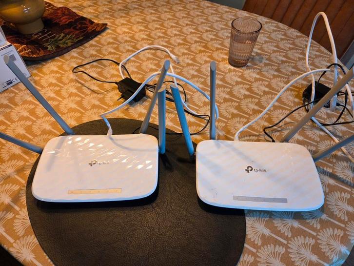 2x TP-Link Archer A5 Dual Band Routers, Computers en Software, Routers en Modems, Zo goed als nieuw, Ophalen of Verzenden