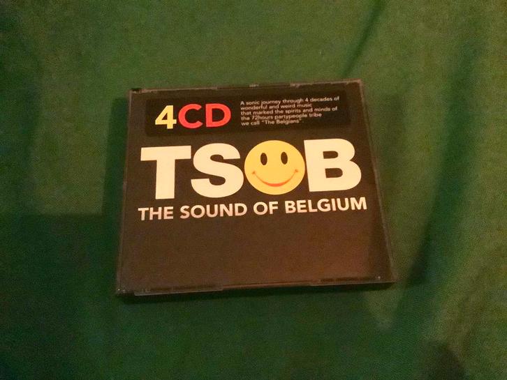 TSOB The Sound Of Belgium 4cd (Bel/rare!), Cd's en Dvd's, Cd's | Dance en House, Zo goed als nieuw, Overige genres, Ophalen of Verzenden