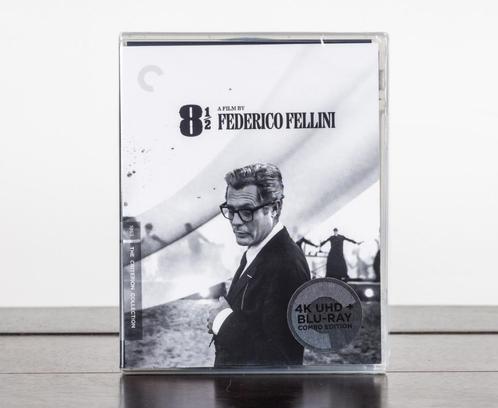 8 1/2 4K UHD + Blu-Ray (US Import)  Criterion, Cd's en Dvd's, Blu-ray, Nieuw in verpakking, Drama, Ophalen of Verzenden