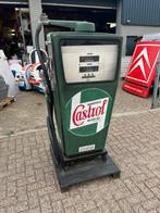 Castrol ️ benzinepomp, dubbelzijdig., Verzamelen, Merken en Reclamevoorwerpen, Ophalen, Gebruikt, Overige typen, Z