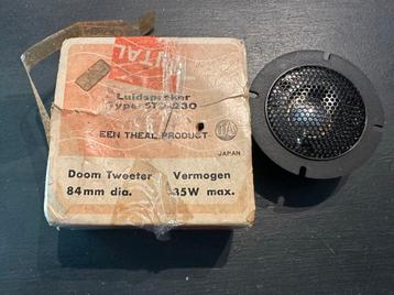 Doom tweeter Spital type STD-230 (84mm) vervanging set beschikbaar voor biedingen