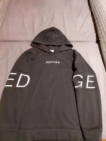 Zwarte sweater met capuchon van " Jack en Jones" maat XL. beschikbaar voor biedingen