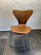 Fritz Hansen vlinderstoel, serie 7 (model 3107), Ophalen, Gebruikt, Bruin, Design stoel