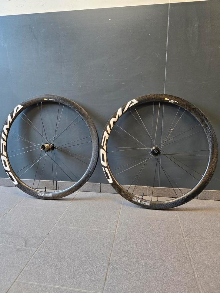 Corima Carbon Wielset - Essentia 40mm. Gravel - Race Wielset, Fietsen en Brommers, Fietsonderdelen, Zo goed als nieuw, Racefiets