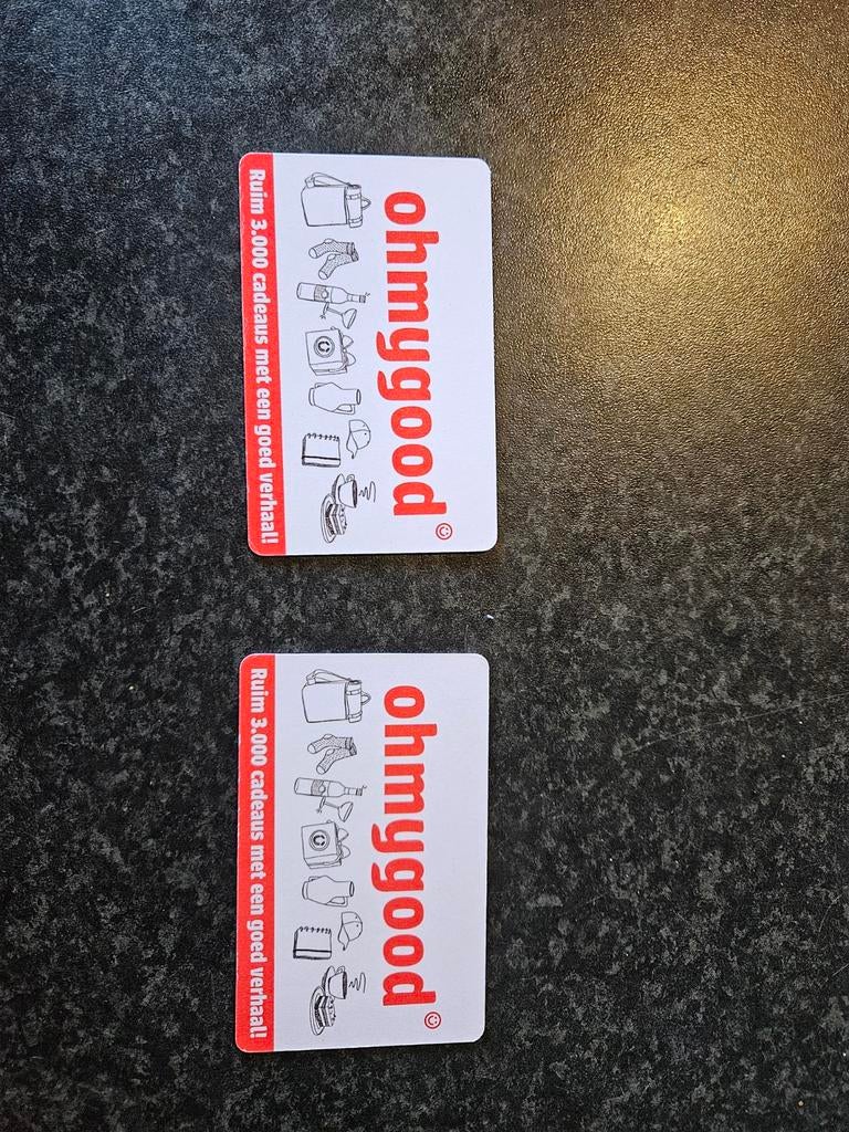 Oh my good cadeau bon, Tickets en Kaartjes