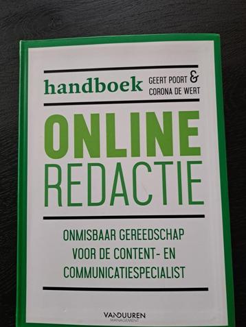 Handboek Online Redactie ISBN 9789089654403 beschikbaar voor biedingen