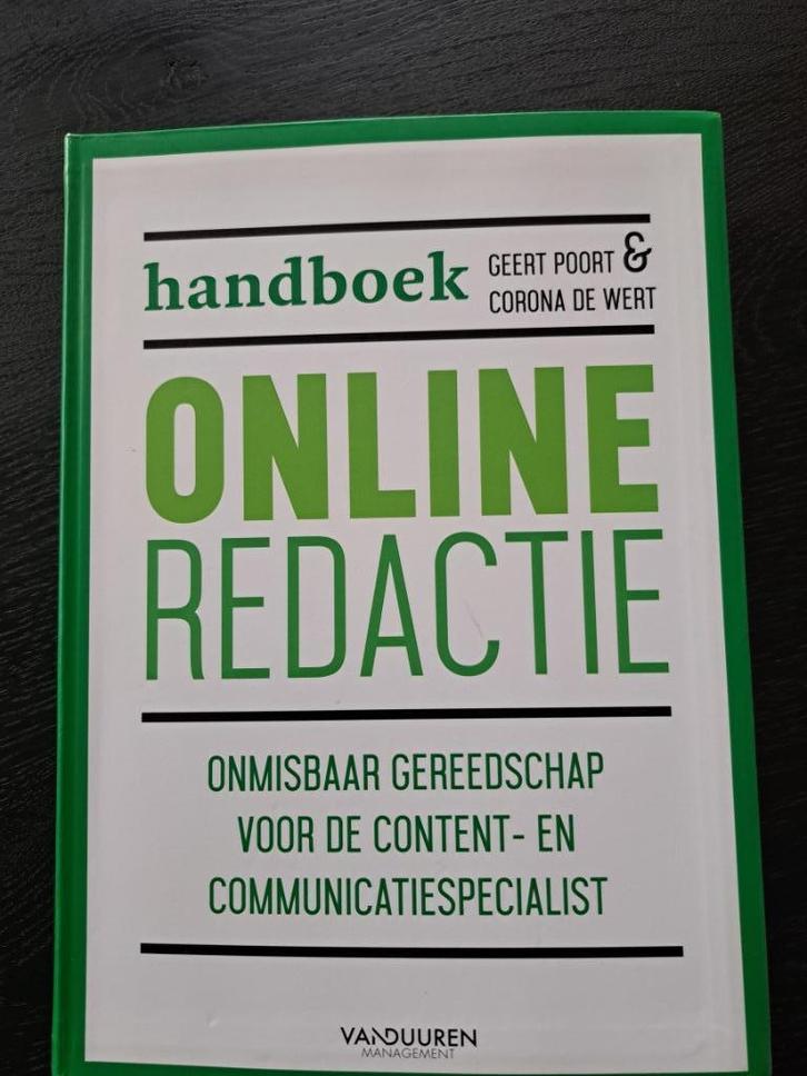 Handboek Online Redactie ISBN 9789089654403, Boeken, Studieboeken en Cursussen, Nieuw, HBO, Alpha, Ophalen of Verzenden
