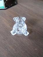 Leuk kristallen beertje in doos, Antiek en Kunst, Antiek | Glas en Kristal, Ophalen of Verzenden