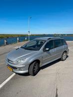 Peugeot 206 1.6 16V SW 2004 Grijs, Auto's, Peugeot, Voorwielaandrijving, 15 km/l, 4 cilinders, Origineel Nederlands
