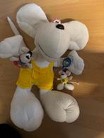 Set Diddl: grote en kleine knuffel (met rolkoort) en vingerp, Ophalen of Verzenden, Zo goed als nieuw, Overige typen