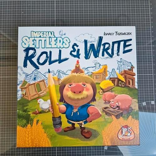 Imperial Settlers Roll & Write, Hobby en Vrije tijd, Gezelschapsspellen | Bordspellen, Zo goed als nieuw, Ophalen