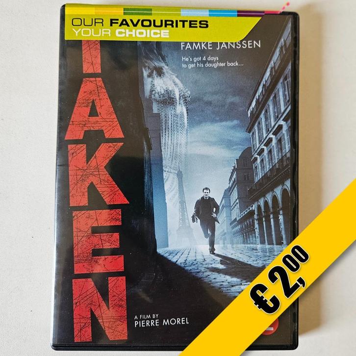 DVD - Taken, Cd's en Dvd's, Dvd's | Overige Dvd's, Gebruikt, Vanaf 12 jaar, Verzenden