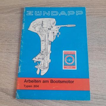 Zundapp Sleutelboekje Bootsmotor typ 304 uitgave 07-1969 beschikbaar voor biedingen