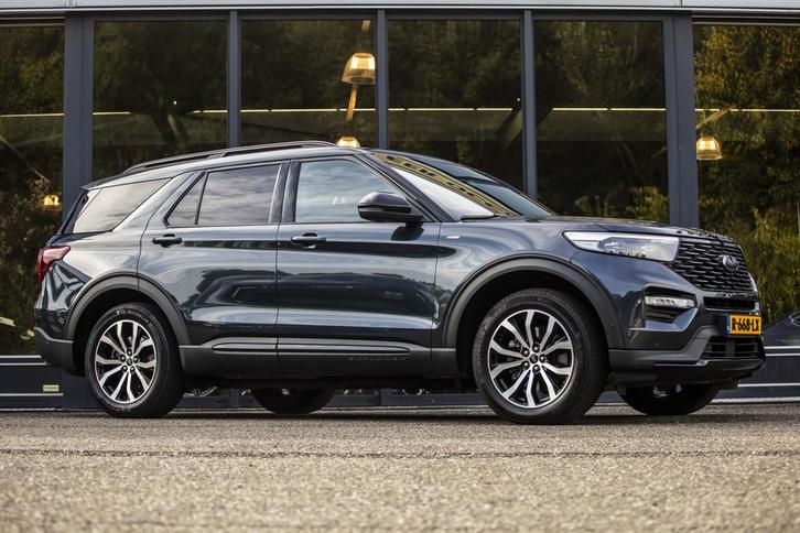 Ford Explorer 3.0 V6 EcoBoost PHEV ST-Line (bj 2022), Auto's, Ford, Te koop, Explorer, 360° camera, 4x4, ABS, Adaptive Cruise Control