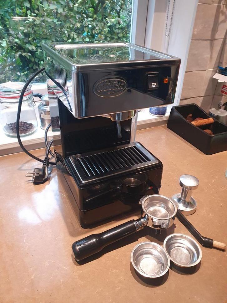 Quickmill 820 Espresso Machine, Witgoed en Apparatuur, Koffiezetapparaten, Gebruikt, Gemalen koffie, Espresso apparaat, 1 kopje