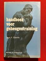 Handboek voor geheugentraining - Jack F.Chandu, Boeken, Gelezen, Jack F.Chandu, Ophalen of Verzenden, Ontwikkelingspsychologie