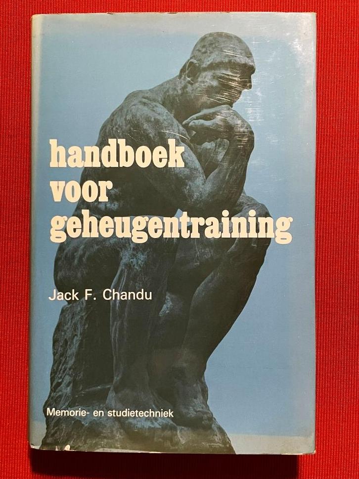 Handboek voor geheugentraining - Jack F.Chandu, Boeken, Psychologie, Gelezen, Ontwikkelingspsychologie, Ophalen of Verzenden