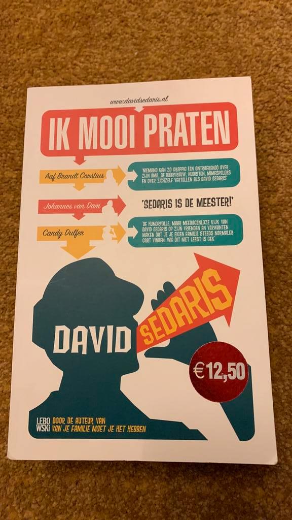 David Sedaris - Ik mooi praten, Boeken, Literatuur, Zo goed als nieuw, Ophalen of Verzenden