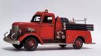 Brandweer met trap auto miniatuur van metaal model auto, Ophalen of Verzenden, Nieuw, Auto's