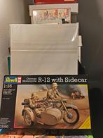 Revell German motorcycle with sidecar, Hobby en Vrije tijd, Modelbouw | Auto's en Voertuigen, Overige typen, Nieuw, Ophalen of Verzenden