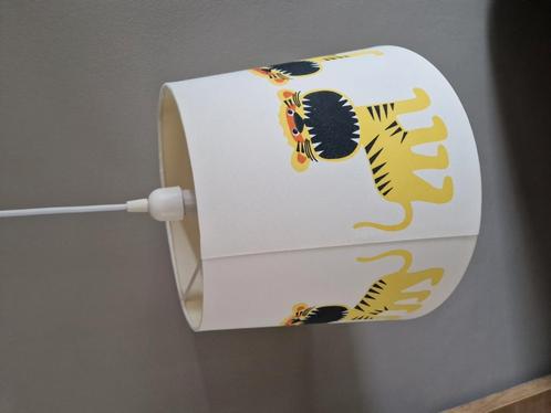 Hang lamp kinderkamer tijger, Huis en Inrichting, Lampen | Hanglampen, Gebruikt, Minder dan 50 cm, Kunststof, Ophalen