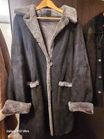 Zwarte Leren Jas met Bontvoering, Kleding | Dames, Jassen | Zomer, Zwart, Maat 42/44 (L), Ophalen of Verzenden, Onbekend