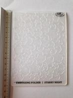 Craft Concepts Embossing Folder - Sterren, Ophalen of Verzenden, Zo goed als nieuw, Frame of Mal, Overige merken