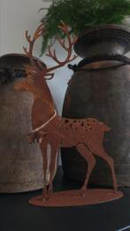 Metalen roest hert / Countryfield -S29-, Diversen, ., Nieuw, Ophalen of Verzenden, .