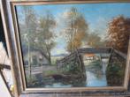 Schilderij kranenburg, Ophalen of Verzenden