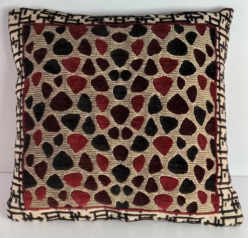 Nieuw sierkussen - 40x40 - fluweel/satijn, Huis en Inrichting, Woonaccessoires | Kussens, Nieuw, Rood, Vierkant, Ophalen of Verzenden