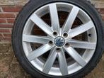 vier keer vw golf 6 of 7 wintervelgen, Auto-onderdelen, Banden en Velgen, Ophalen, Gebruikt, 17 inch, Winterbanden
