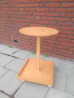 Vintage ikea bjorko bijzettafel, Minder dan 55 cm, Rond, Ophalen of Verzenden, Zo goed als nieuw