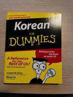 Korean for dummies, Boeken, Studieboeken en Cursussen, Ophalen, Niet van toepassing, Zo goed als nieuw, Jungwook Hong