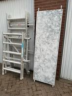 Euroscaffold 4Tecx kamersteiger rolsteiger 190 x 750 WH 4,25, Doe-het-zelf en Verbouw, Steigers, Ophalen, Gebruikt, Rolsteiger of Kamersteiger
