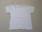 Wit shirt 110, Kinderen en Baby's, Kinderkleding | Maat 110, Verzenden, Zo goed als nieuw, Jongen of Meisje, Shirt of Longsleeve