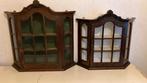 2 Vitrinekastjes, Ophalen, Glas, 50 tot 100 cm, Minder dan 100 cm