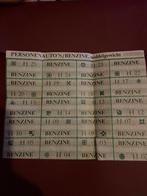 Oude benzinebonnen - Diverse jaargangen, Verzamelen, Ophalen of Verzenden, Gebruikt