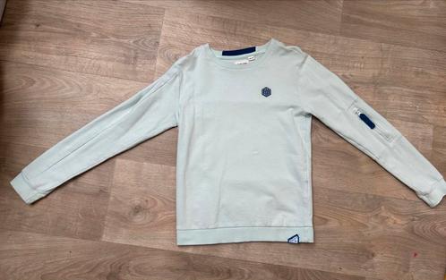 Turqoise trui - No Way Monday - maat 128, Kinderen en Baby's, Kinderkleding | Maat 128, Zo goed als nieuw, Jongen, Trui of Vest