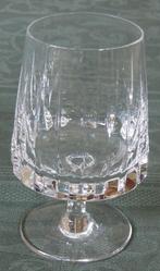 Nr ONB44: 4 Geslepen (port-)wijnglaasjes, Verzamelen, Glas en Borrelglaasjes, Tweedehands, onbekend., Overige typen, Ophalen of Verzenden