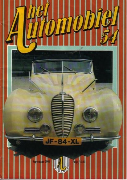 Automobiel 54 1984: NSU RO80 - Delahaye - Amilcar - Berkeley, Ophalen of Verzenden, Gelezen, Algemeen