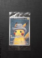 Pokémon TCG - Pikachu With Grey Felt Hat Promo Kaart SEALED, Hobby en Vrije tijd, Verzamelkaartspellen | Pokémon, Nieuw, Ophalen of Verzenden