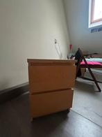 Ikea Malma Nachtkastje, Gebruikt, Minder dan 45 cm, Ophalen of Verzenden, Minder dan 55 cm