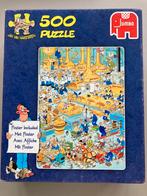 Jan van Haasteren ‘bierbrouwerij’ 500st, Ophalen of Verzenden, 500 t/m 1500 stukjes, Gebruikt